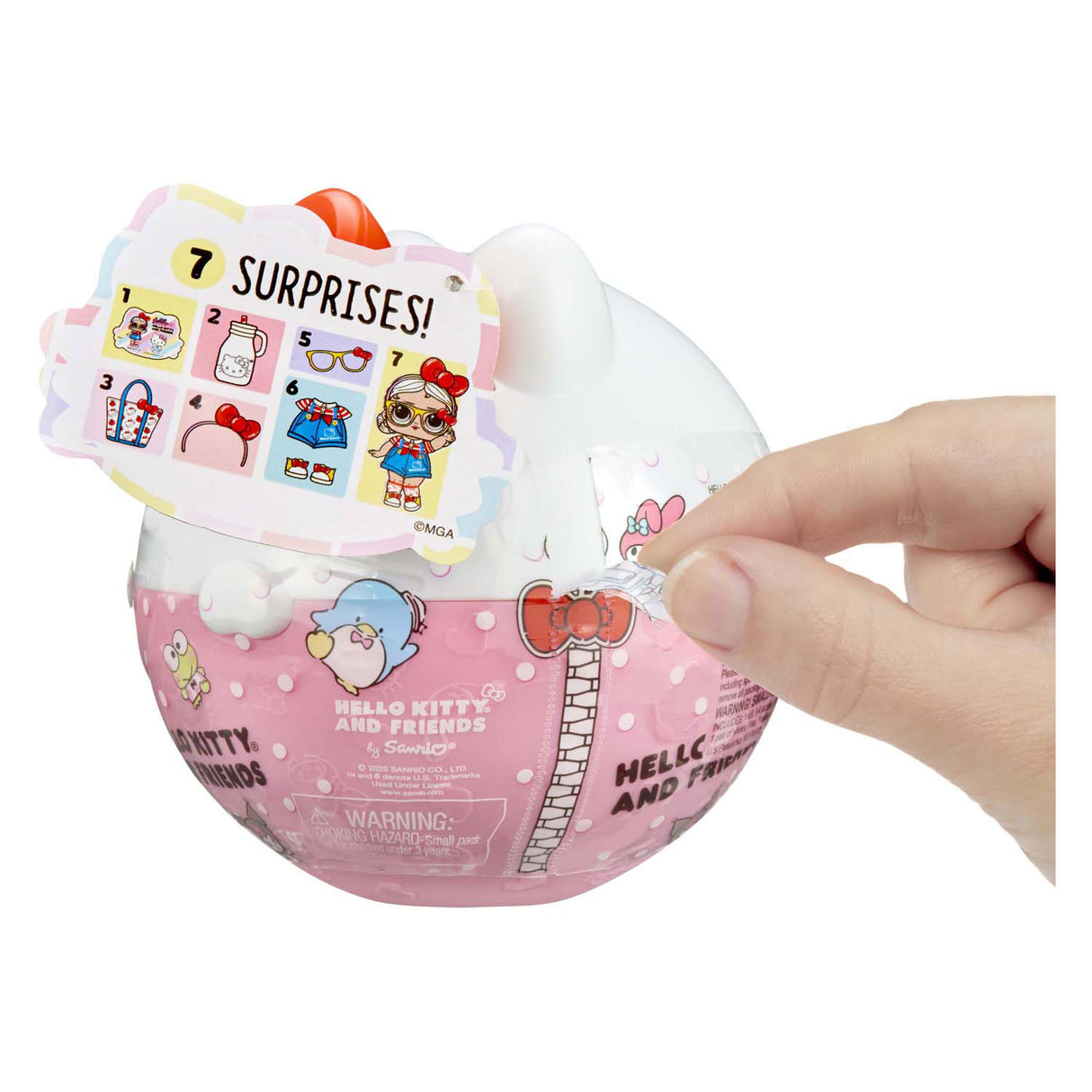 Mdr. surprendre! adore les amis de Hello Kitty - mini poupée