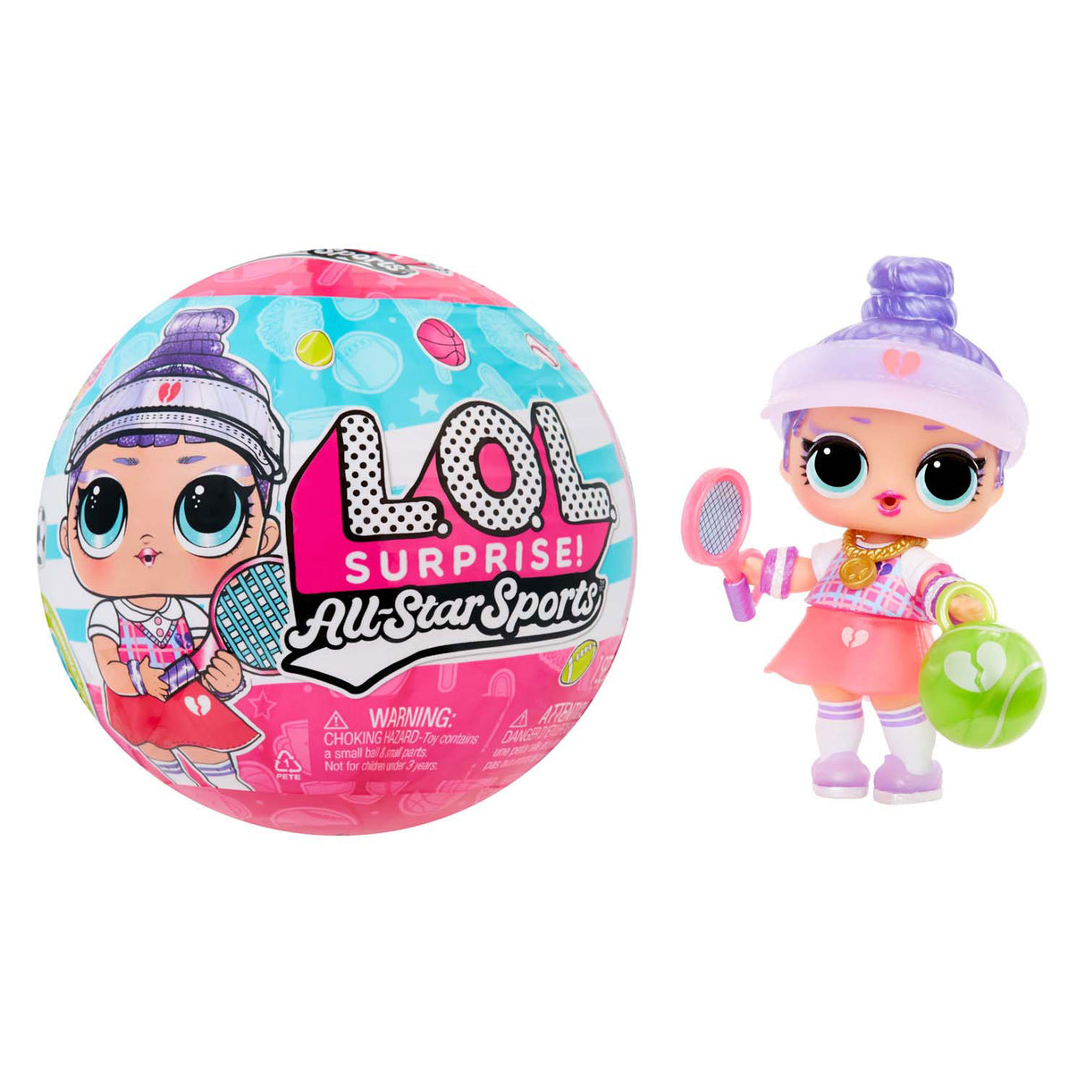 Mdr. surprise surprise all star sports vault mini pop balle surprise