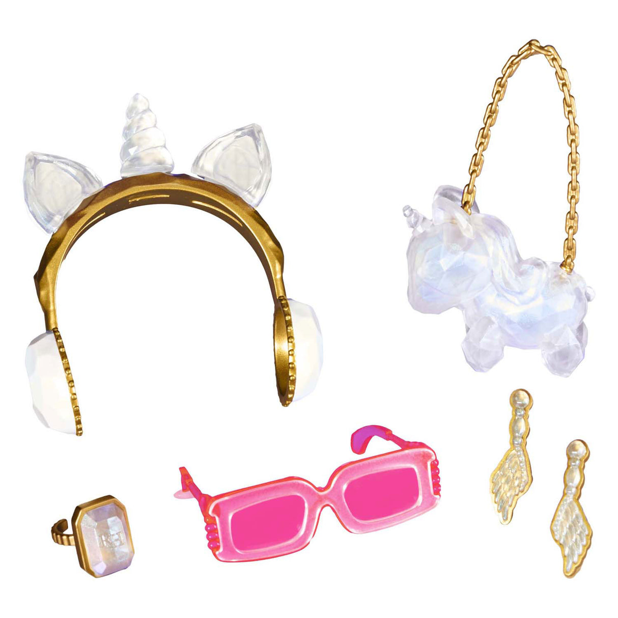 Mga entertainment poupée de mode arc-en-ciel à haute cristallisation - amaya