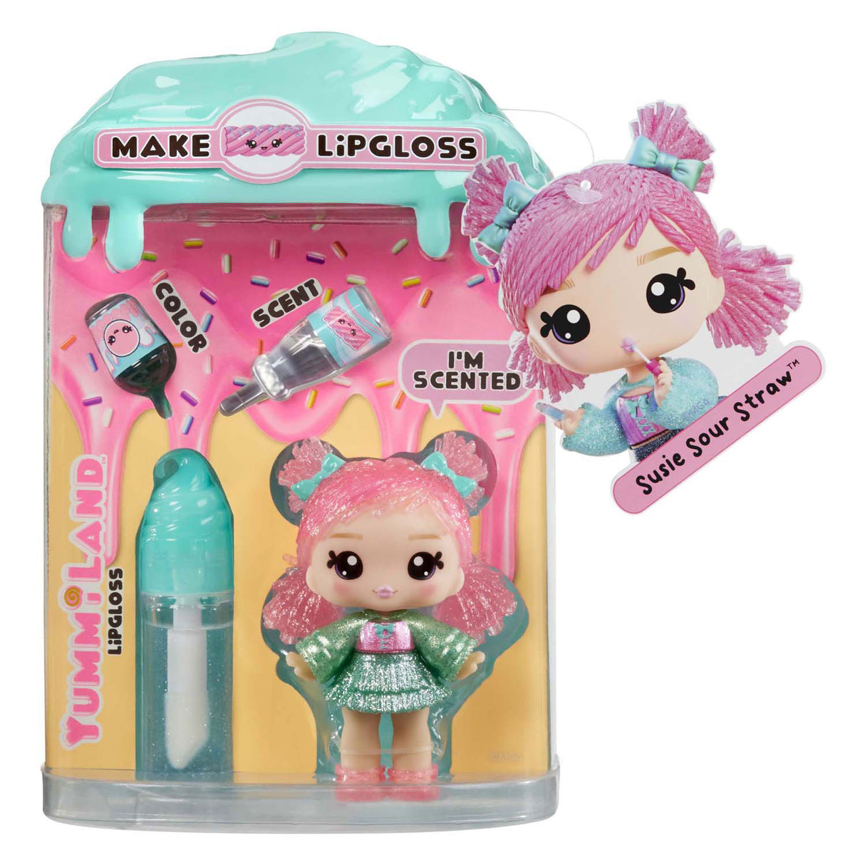 Mga entertainment yummiland pop - susie sour paille avec brillant à lèvres