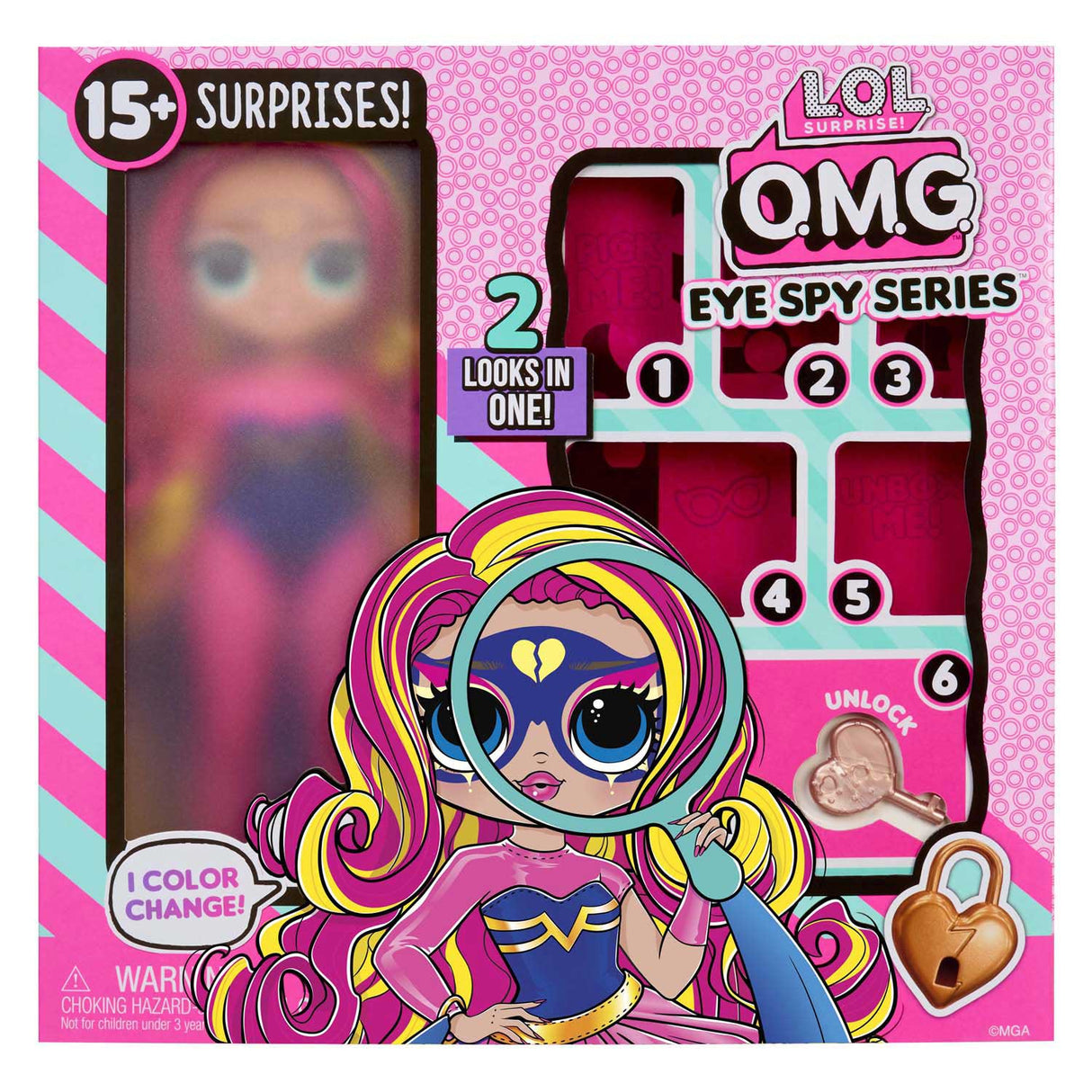 Mdr. surprise pour les préadolescents, espion oculaire - super-héros
