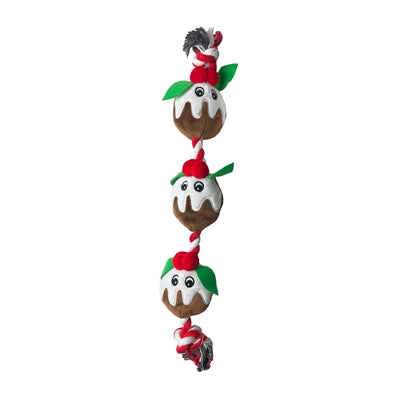 Corde de pudding de Noël Happy Pet