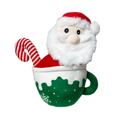 Tasse de Noël pour animaux de compagnie heureux, père Noël