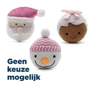 Croci Noël Blush boules amusantes assorties
