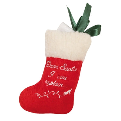 Croci Noël bas de Noël chat en peluche