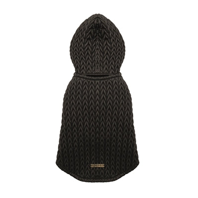 Manteau pour chien Croci chic doublé noir