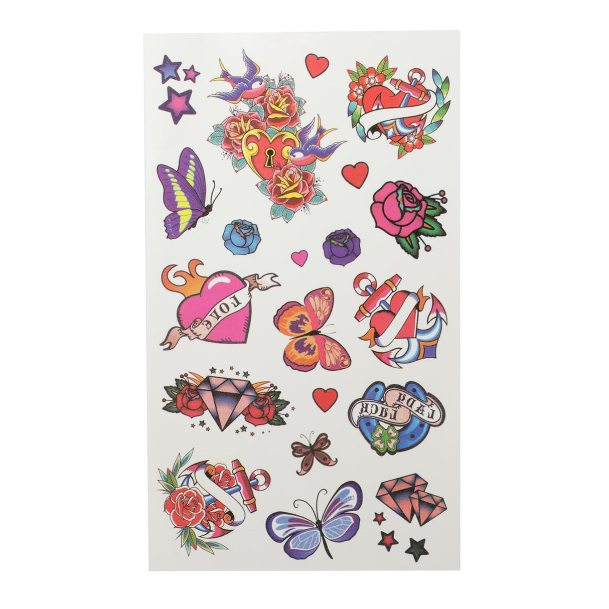 Toi-toys toi toys tatouage ensemble d'autocollants de tatouage