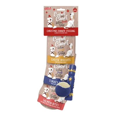 Comète de Cupidon Comète de Cupidon Dîner de Noël Chien de bas de Noël