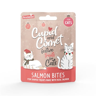 Cupidon comète cupidon comète dîner de Noël bas de Noël chat
