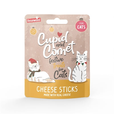 Cupidon comète cupidon comète dîner de Noël bas de Noël chat