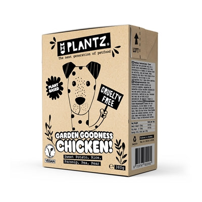 Henart Plantz Garden Goodness Morceaux ressemblant à du poulet Tetra Pak