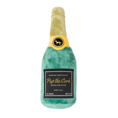 Fuzzyard Pup la peluche de vin mousseux en liège