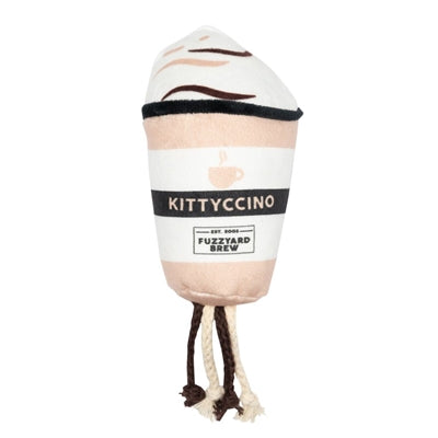 Peluche herbe à chat Fuzzyard Kittyccino