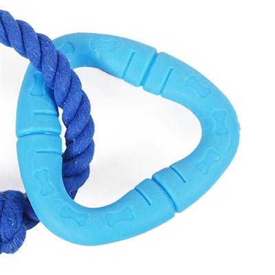 Corde en caoutchouc triangulaire Battersea bleue