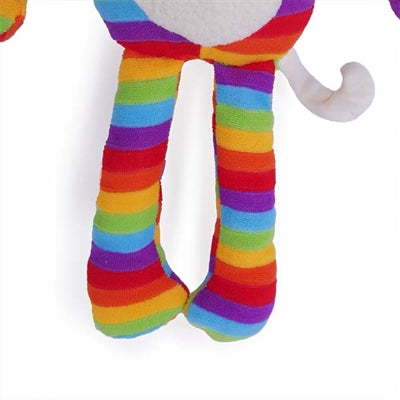 Arc-en-ciel de singe Sonny en bois de rose
