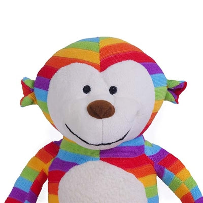 Arc-en-ciel de singe Sonny en bois de rose