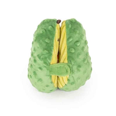 Peluche Avocat en Palissandre avec balle de tennis