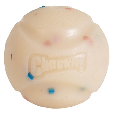 Boule d'anniversaire Chuckit au parfum de vanille