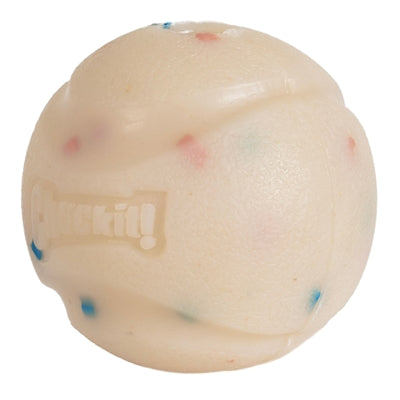 Boule d'anniversaire Chuckit au parfum de vanille