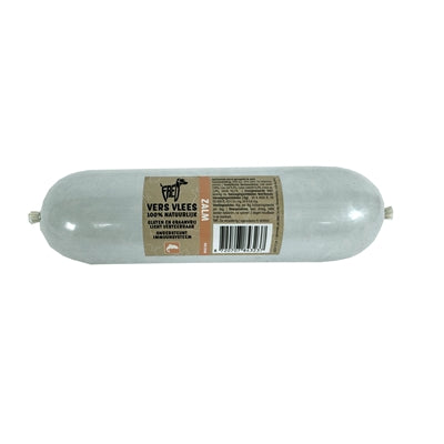 Freds saucisse de viande fraîche cuite à la vapeur, saumon grain et sans gluten