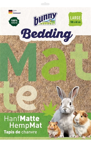 Tapis en fibres de chanvre Bunny nature