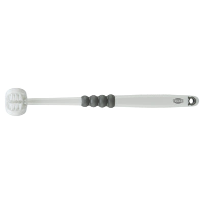 Trixie brosse à dents 3 têtes chien chat blanc gris