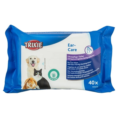 Lingettes pour soins des oreilles Trixie