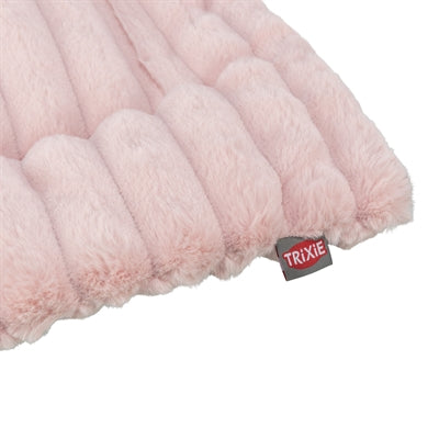 Tapis de salon Trixie lonni velours côtelé rose
