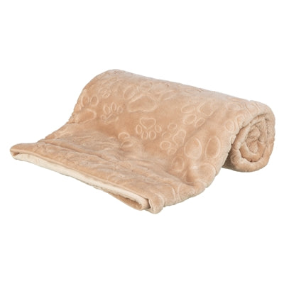Trixie couverture pour chien Barry peluche douce beige