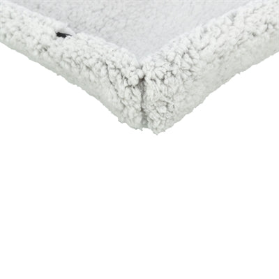 Trixie calida tapis de salon pour rebord de fenêtre réfléchissant la chaleur blanc-gris