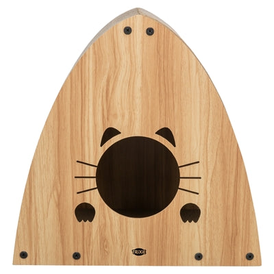 Trixie maison de crabe mdf marron clair
