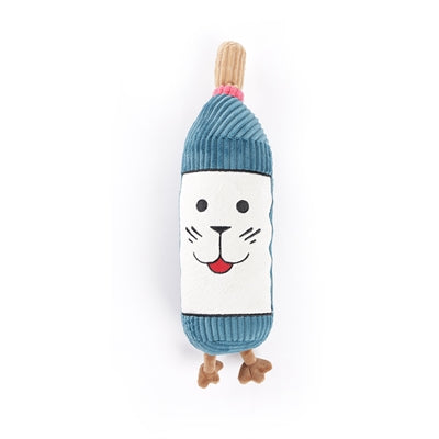 Peluche bouteille de vin Martin