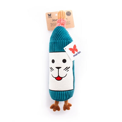 Peluche bouteille de vin Martin