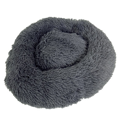 Sazzz lit pour chien moelleux gris anthracite