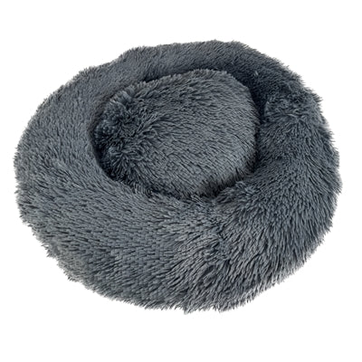 Sazzz lit pour chien moelleux gris anthracite