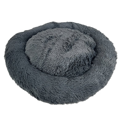 Sazzz lit pour chien moelleux gris anthracite