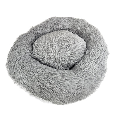 Sazzz lit pour chien moelleux gris clair