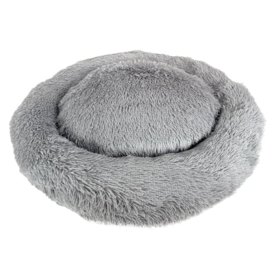 Sazzz lit pour chien moelleux gris clair