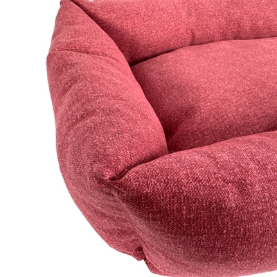 Panier pour chien Baazis rouge