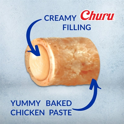 Recette de bouchées de poulet Inaba dog churu recette de poulet enveloppé avec du saumon