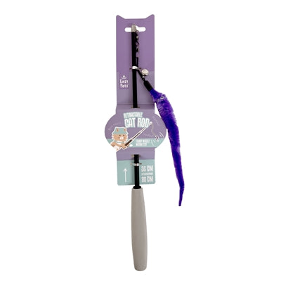 Easypets ver à tige extensible pour chat violet