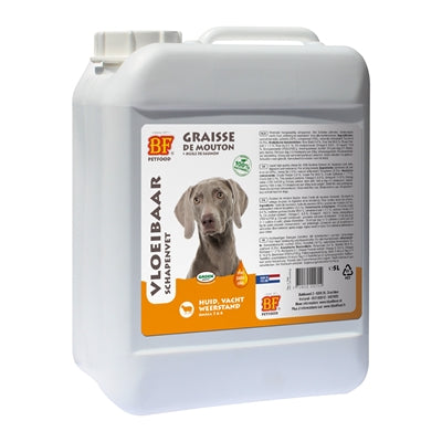 Bf petfood graisse de mouton liquide à l'huile de saumon