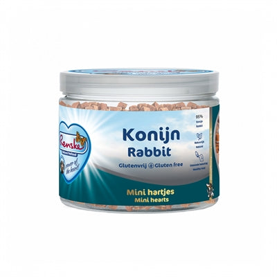 Renske Healthy Recompense Mini Coeurs Lapin