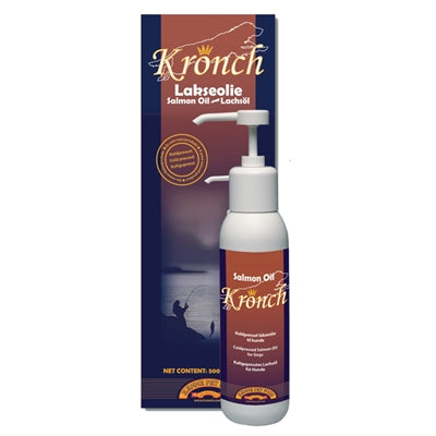 Chien à l'huile de saumon Kronch