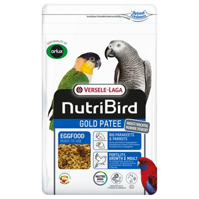 Nutribird orlux gold patee oeuf nourriture grande perruche perroquet