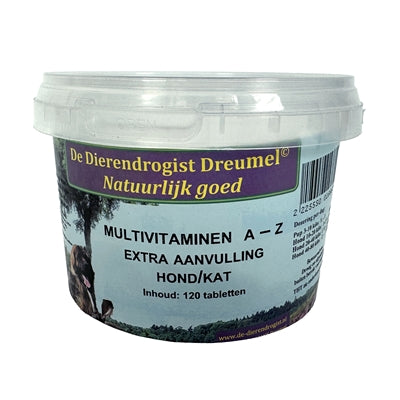 Multivitamines a-z en pharmacie animale