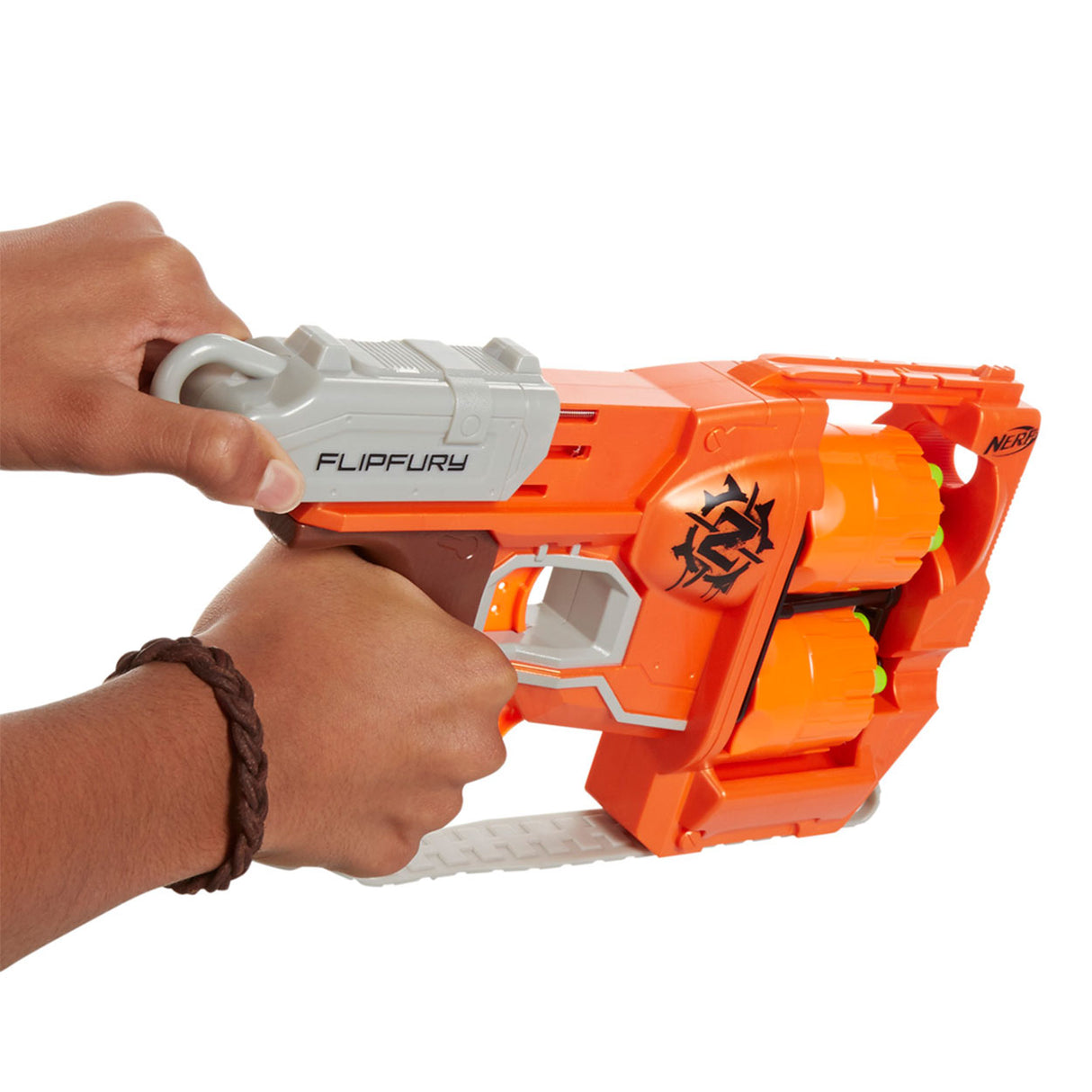 Nerf zombie frappe flip fureur
