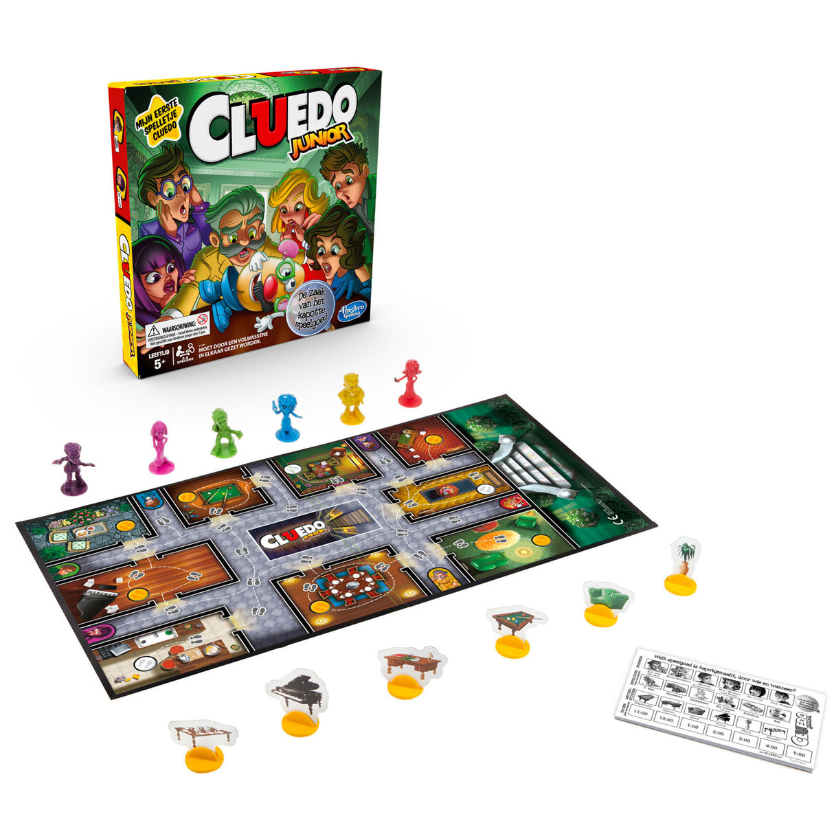Jeu de société Hasbro Cluedo junior