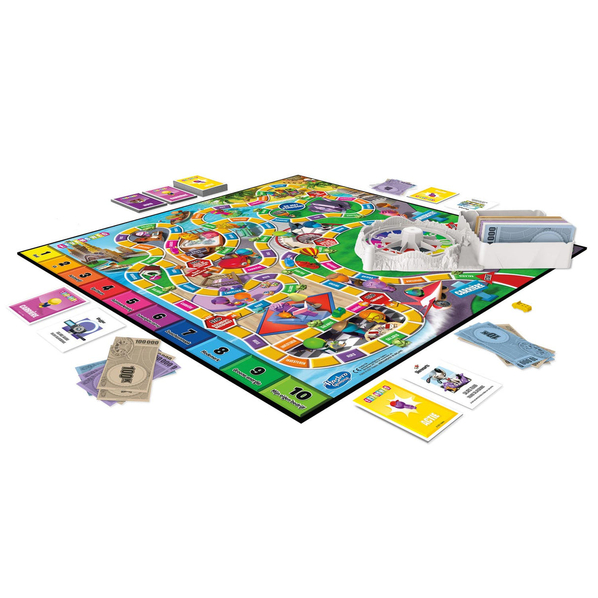 Hasbro Path of Life - jeu de société familial pour 2 à 4 joueurs - jeu d'intérieur pour enfants à partir de 8 ans - bâtons en 6 couleurs