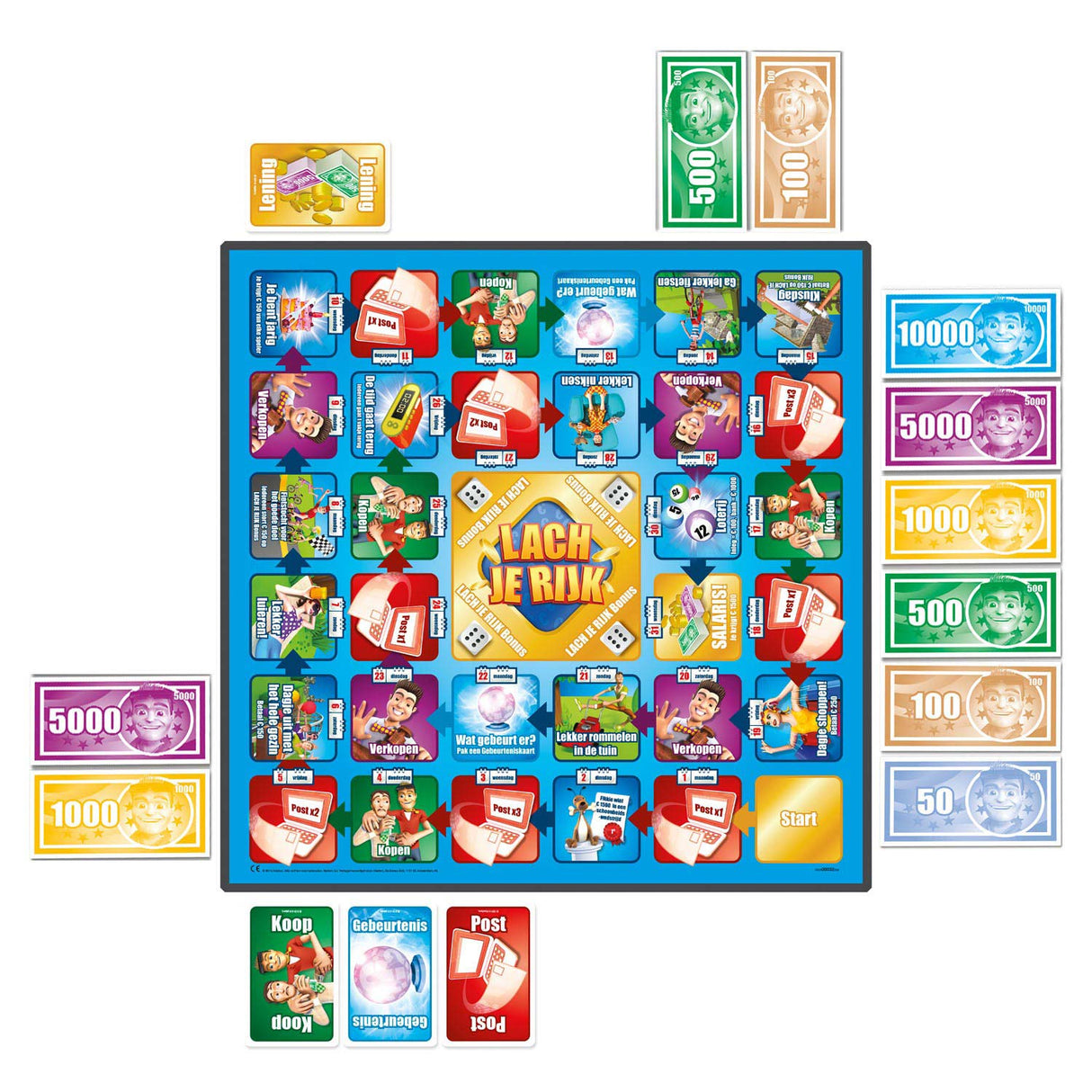 Hasbro Jeu de société Rire Riche